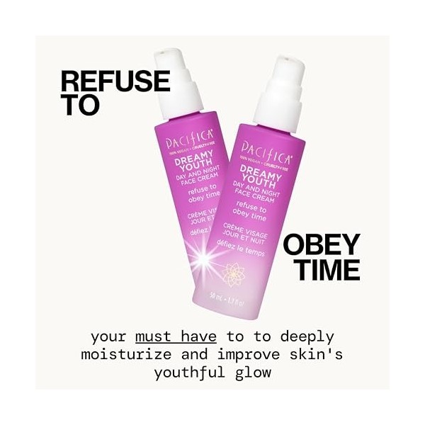 Pacifica Dreamy Youth Day And Night Face Cream For Unisex Crème 1.7 oz