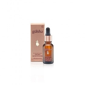 Gülsha Unique Rose Potion Huile pour le visage 20 ml Anti-âge Sans paraben ni alcool Convient à tous les types de peau