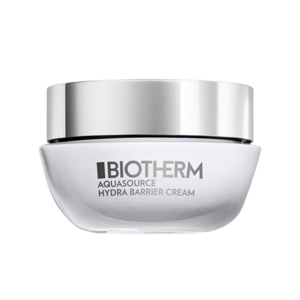 Biotherm, Aquasource Hydra Barrier Cream, Crème Hydratante, Hydrate et Renforce la Barrière Cutanée, Enrichie en Biotech Plan...