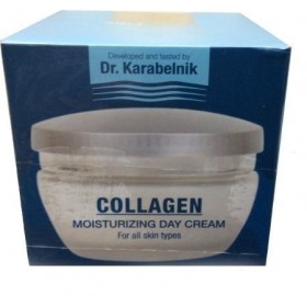 Dr. Karabelnik Collagene Moisturizing Day Cream for All Skin Types 50 Ml 1.69 Fl Oz by Dr Dry