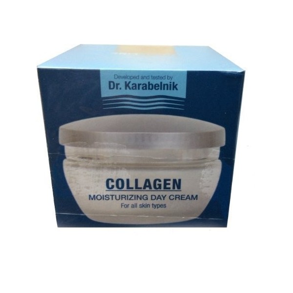 Dr. Karabelnik Collagene Moisturizing Day Cream for All Skin Types 50 Ml 1.69 Fl Oz by Dr Dry