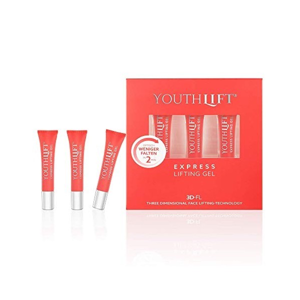 YOUTHLIFT Express lifting gel anti-ride / plus de ride en 2 mn, 3 x 7 ml