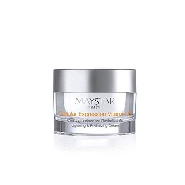 Maystar Skincare | Crème Visage éclaircissante et revitalisante à la Vitamine C | Contre, Plage de cellules Expression, 50 ml