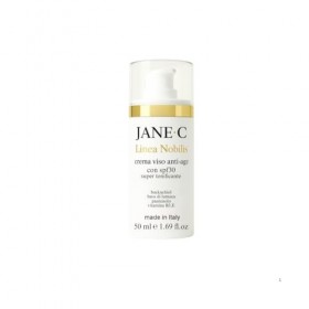 JANE·C Linea Nobilis Crème Visage Anti-Âge Super Tonifiante SPF30 | Soin K-Beauty, Bakuchiol, Bave d’Escargot, Vitamines B3 &