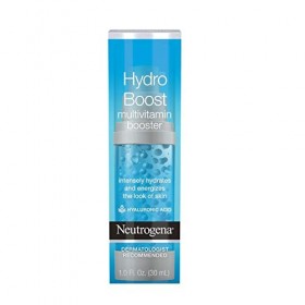 Neutrogena Hydro Boost Multivitamin Hydrating & Revitalizing Face Serum with Vitamin E, Niacinamide & Hyaluronic Acid to Mois