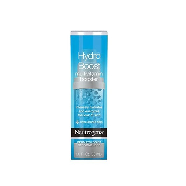Neutrogena Hydro Boost Multivitamin Hydrating & Revitalizing Face Serum with Vitamin E, Niacinamide & Hyaluronic Acid to Mois