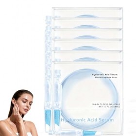 Sérum à 3% dacide hyaluronique pour le visage, hydratant à usage unique, améliore la douceur de la peau, soulage la sécheres ...