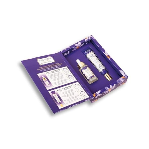 Coffret Soin de la Peau - Panier des Sens - Routine Anti-Age Lift & Fermeté - Crème légère & Sérum Anti Rides - Creme Hydrata