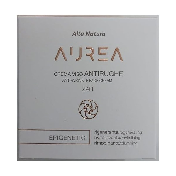 Alta Natura Aurea crème pour le visage Anti-rides 24H Epigenetic 50 ml