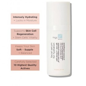 Sérum Visage Hydratant Ultralift – MGC Derma – Acide hyaluronique & Bio-Coll@gen™ – Hydrate, repulpe & lisse – Peaux sensible