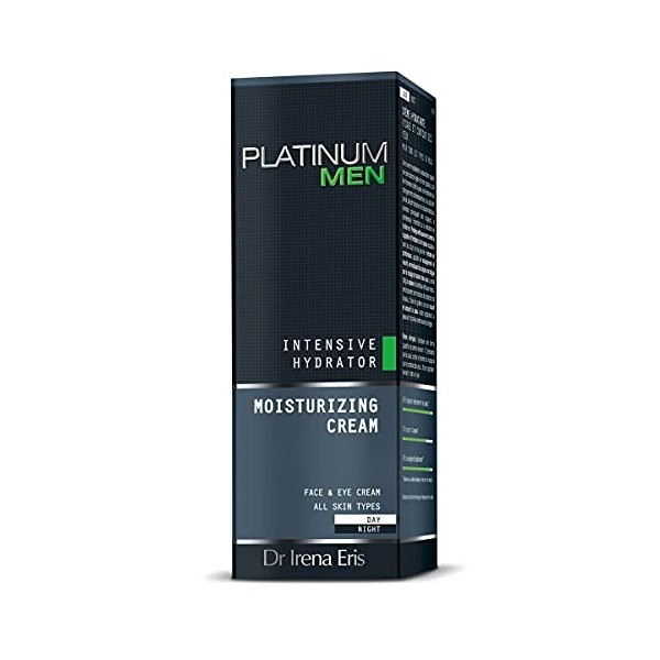 Platinum Men – Intensif Hydratant Hydrator Face and Eye Area Crème