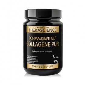 DERMASSENTIEL COLLAGENE PUR | Repulpe & Raffermit | Cure 50 jours | Collagène marin hydrolysé breveté Peptan®| Peptides de co
