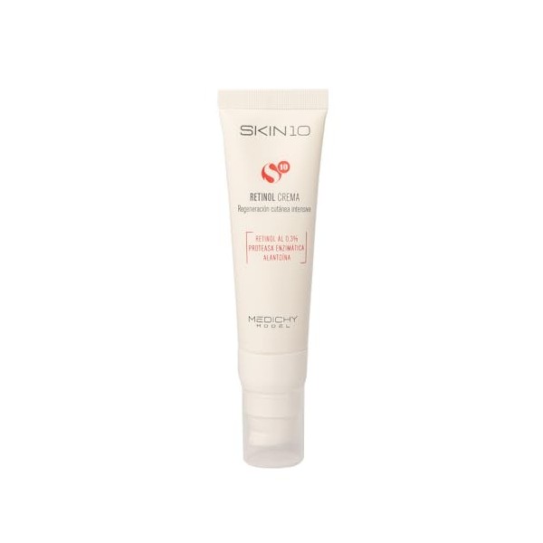 MEDICHY MODEL - Skin10 Retinol Cream - Hydratation et régénération intensives - Formule antioxydante et anti-âge - Peau lisse