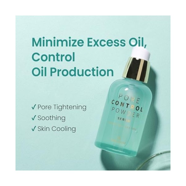 THE SKIN HOUSE since 1979 Sérum en poudre pour le contrôle des pores 50 ml, 1,69 fl.oz. | resserrement des pores | sans par