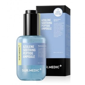 SURMEDIC AZULENE Ampoule hydratante apaisante pour le visage sec, peaux sensibles, réparation de barrière, soins de la peau c