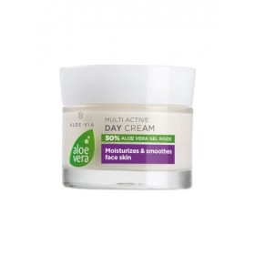 LR Aloe VIA Lot de 2 crèmes de jour multi-actives avec gel daloe vera 50 %, extrait dolive bio, huile de pépins de raisin 2