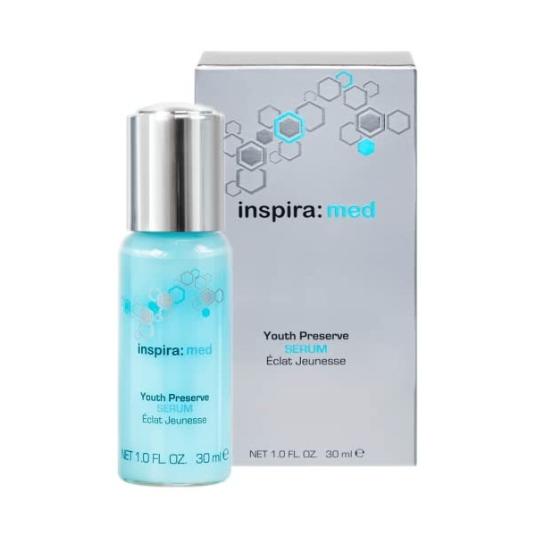 inspira: cosmetics Le sérum de soin Med YOUTH PRESERVE conserve plus longtemps un aspect jeune 30 ml