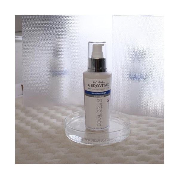 Gerovital H3 Equilibrium Sérum anti-âge parfait avec peptide 5% | Soin intensif pour peaux matures, sèches et ridées | Produi