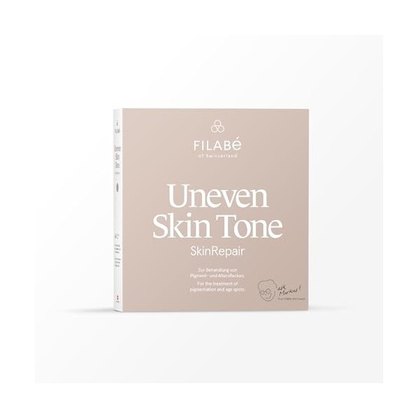 Uneven Skin Tone - Traitement des taches pigmentaires et de vieillesse - Boîte de 28 jours - Végétalien et sans additifs - Fa