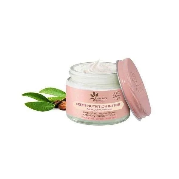 Triplo Fleurance Nature- Crème Nutrition Intense Bio- creme hydratante visage-50ml- soin visage femme bio- peau sèche- 21145 ...