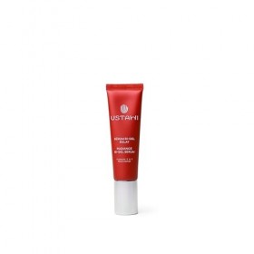 Ustawi Sérum Visage Bi-Gel Éclat et Luminosité, Hydrate la Peau pour un Teint Radieux avec de la Vitamine C et E et le Superf