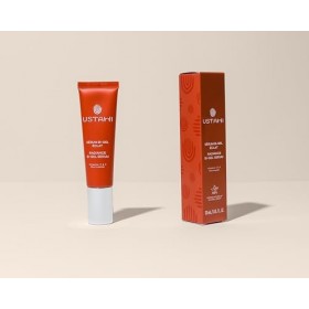 Ustawi Sérum Visage Bi-Gel Éclat et Luminosité, Hydrate la Peau pour un Teint Radieux avec de la Vitamine C et E et le Superf