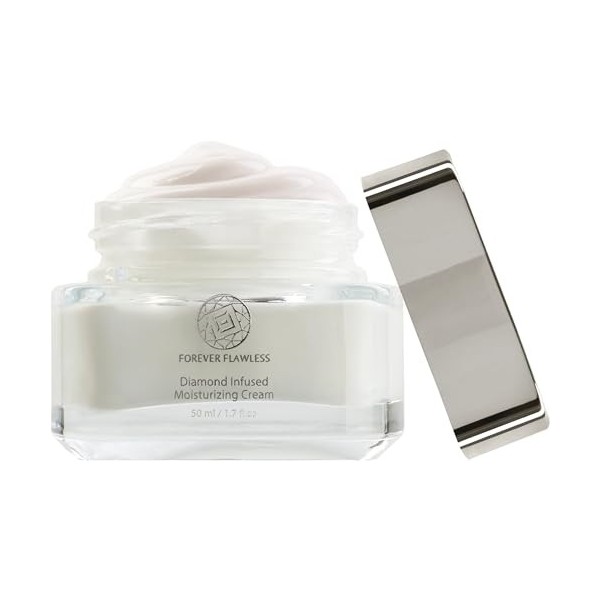 Forever Flawless Crème hydratante avec poudre de diamant. Idéal comme crème de jour et de nuit. Pour un niveau dhydratation 