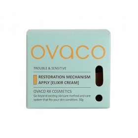 Ovaco - Crème Élixir Réparatrice | Crème Restauratrice Intensive Barrière Cutanée | Soin Visage Apaisant Peaux Sensibles | Hy