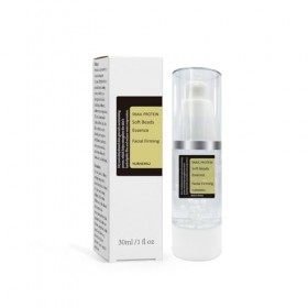 Essence hydratante pour le visage à la bave descargot & Soft Beads - 30 ml - Soin pour peaux sèches et fatiguées - Texture l