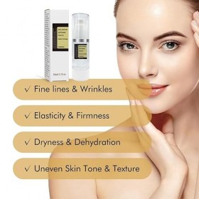 Essence hydratante pour le visage à la bave descargot & Soft Beads - 30 ml - Soin pour peaux sèches et fatiguées - Texture l