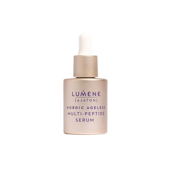Sérum anti-rides multi-peptides LUMENE Nordic Ageless [Ajaton] | Raffermit et lisse la peau grâce aux peptides pro-collagène 