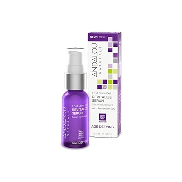 ANDALOU NATURALS Fruit Stem Cell Revitalize Serum 32ml Crème Jour et Nuit
