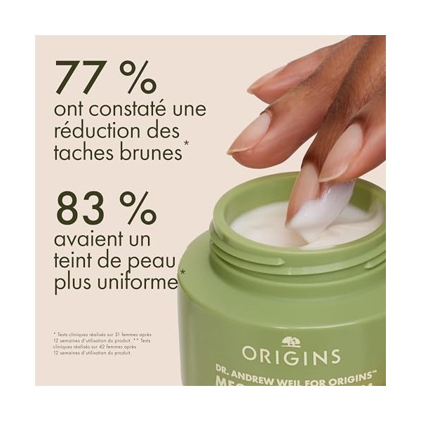 Origins Mega-Mushroom Dark Spot Cream | Réduit l’hyperpigmentation visible et les marques post-acné | Contient de la vitamine