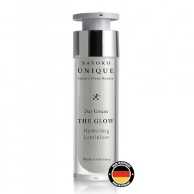 THE GLOW - Hydrating Luminizer - Crème pour le visage végétalienne à laloe vera, triple acide hyaluronique et reishi - Hydra