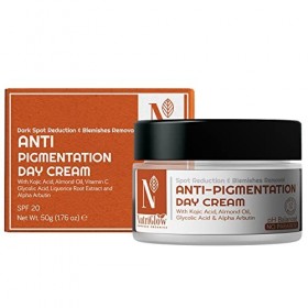 NUTRIGLOW Anti-Pigmentation Day Cream for Spot Reduction, All Skin Types, 50gm