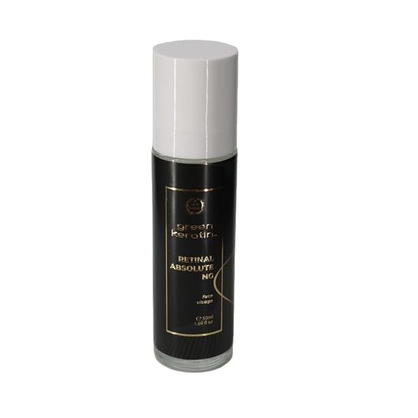 Green Keratin - RETINAL ABSOLUTE NOUVELLE GÉNÉRATION 0.1% - Sérum pour le visage, 50ml Crème Jour et Nuit