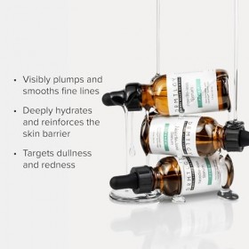DRMTLGY Sérum sans aiguille – Sérum hydratant visage à lacide hyaluronique, peptides et céramides – 30 ml