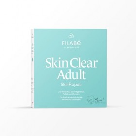 Skin Clear Adult - Soin des peaux grasses avec boutons et points noirs à partir de 22 ans - Boîte pour 28 jours - Végétalien 