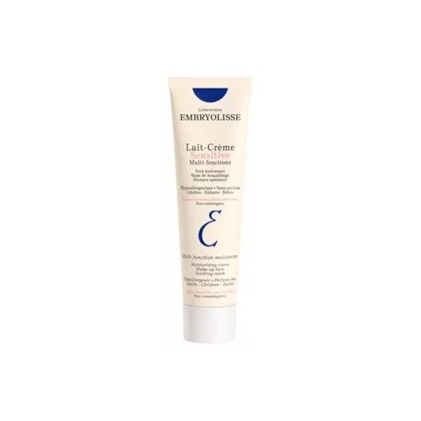 Lait-Crème Sensitive | Hydratant & Nutritif | Soin - Maquillage - Masque | Multi-fonctions | Adultes - Enfants - Bébés | Peau