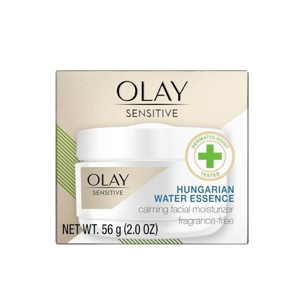 Calming Face Moisturizer by Olay Sensitive, Fragrance-Free, 2 oz.