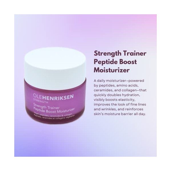 Ole Henriksen Strength Trainer Peptide Boost Hydratant 1,7 oz Crème Jour et Nuit