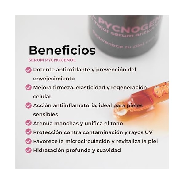 LaLuz by Lourdes Moreno | Crème anti-oxydante visage jour avec pycnogenol | Anti-rides, raffermissante et anti-taches | Hydra