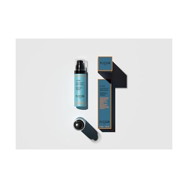 Plisson - Fluide Hydratant Visage - Tous Types de Peaux - 98% d’Ingrédients d’Origine Naturelle, Extrait de Joubarbe, Huile d...