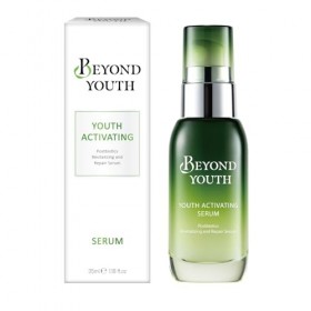 BEYOND YOUTH Sérum Activateur de Jeunesse – Anti-Âge, Lissant & Hydratant, Algues Marines & Postbiotiques – 35 ml