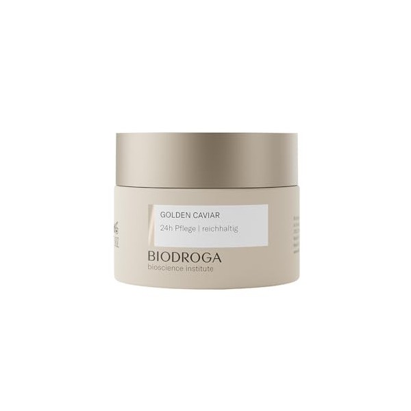 BIODROGA Bioscience Institute Golden Caviar Soin nourrissant et hydratant pour peaux sèches et exigeantes 50 ml 50 ml