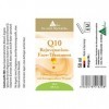 Crème de rajeunissement Q10 avec Q10 de haute qualité, tocotriénol et acide alpha lipoïque, crème pour le visage - selon Dr. 