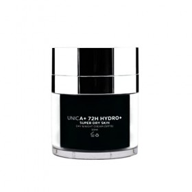 UNICSKIN - Crème hydratante pour le visage - Unica+72H Hydro+ - 50 ml - Aide à réduire les rides et à améliorer lélasticité 