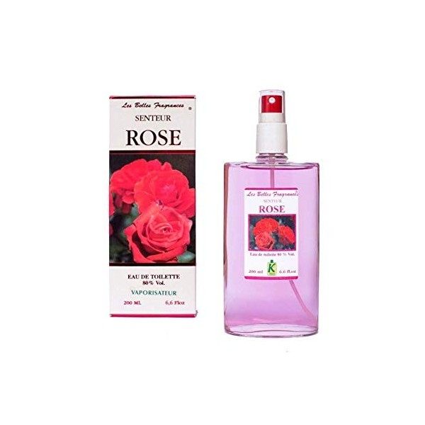 Rose - Eau de Toilette pour femme - Florale - Artisan Parfumeur en Côte dAzur 100ml 