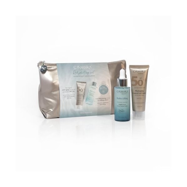Casmara | Summer Beauty Hydrating Set | Sérum Hydra Lifting | Crème solaire | Soigne et rajeunit votre peau.