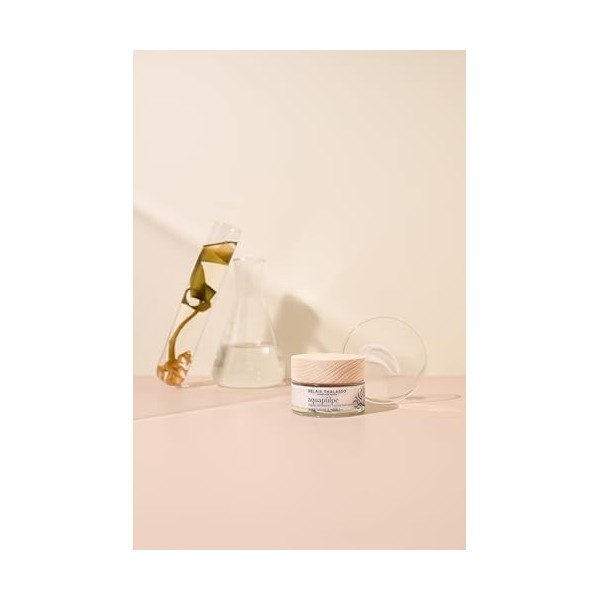Relais Thalasso Cosmétique® Crème jour Hydratante Aquapulpe-Repulpe–Algue Laminaire+Acide Hyaluronique+Eau de source Marine –